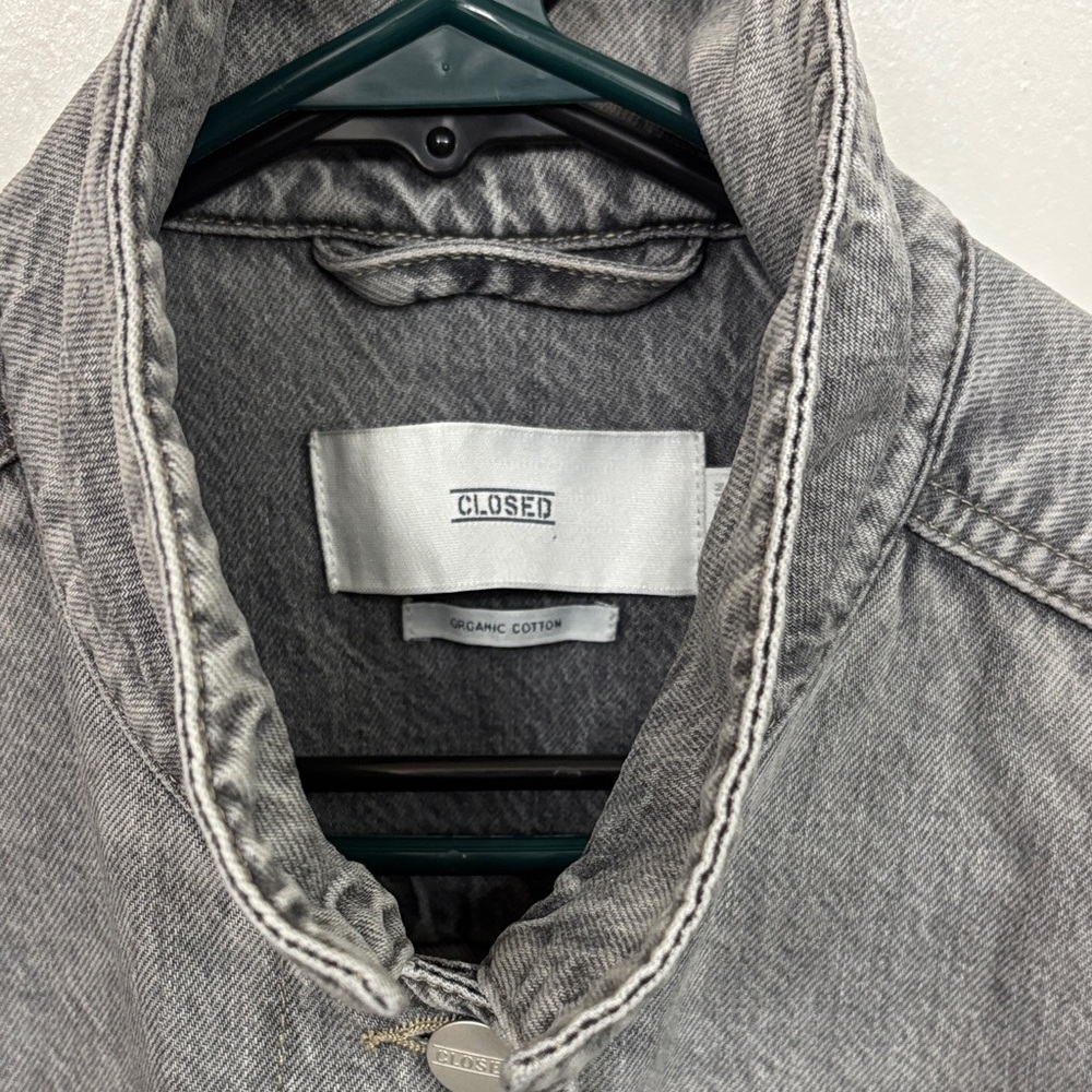 Closed Dark Gray/Stonewash Denim Jacket - Picture 5 of 5